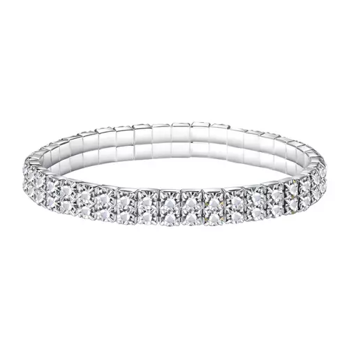 2 Diamond Loop Bracelet